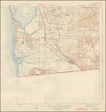 San Diego Map By U.S. Geological Survey