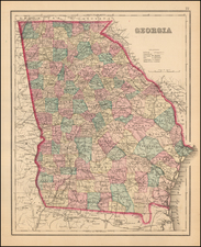 Southeast Map By Frank A. Gray