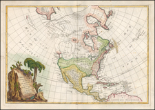 North America Map By Jean Janvier