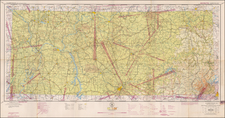 Tennessee Map By U.S. Coast & Geodetic Survey