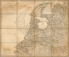 Netherlands Map By Robert Sayer