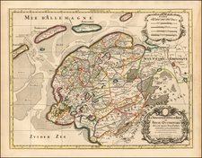 Netherlands Map By Pierre Mortier