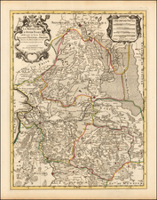 Netherlands Map By Pierre Mortier