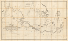 Midwest, Minnesota and Canada Map By Henry Y. Hind