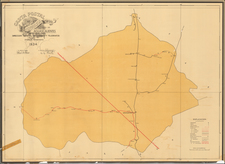 Mexico Map By Direccion General de Correos y Telegrafos