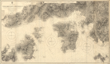 Hong Kong Map By British Admiralty