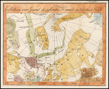 Celestial Maps Map By Johann Elert Bode