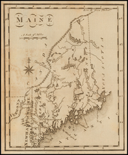 Maine Map By Joseph Scott