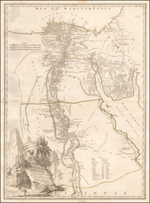 Egypt Map By Charles Francois Delamarche