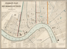 Louisiana Map By Benjamin Moore Norman