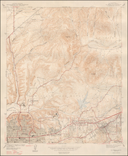 San Diego Map By U.S. Geological Survey