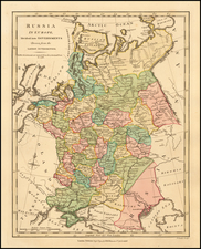 Poland, Russia and Balkans Map By Robert Wilkinson