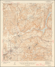 California and San Diego Map By U.S. Geological Survey