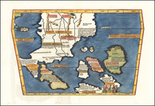 Southeast Asia, Indonesia, Malaysia and Other Islands Map By Lorenz Fries