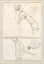 Mexico and San Diego Map By Jean Francois Galaup de La Perouse