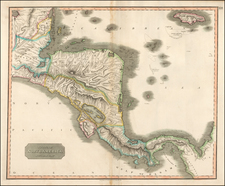 Central America Map By John Thomson