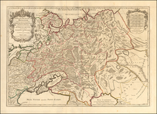 Russia and Ukraine Map By Alexis-Hubert Jaillot