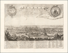 Paris and Île-de-France Map By Clement de Jonghe