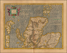 Scotland Map By  Gerard Mercator