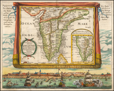 India Map By Johann Christoph  Wagner