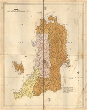 Japan Map By Phillip Franz von Siebold