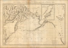 Polar Maps, Alaska, Pacific, Russia in Asia, California and Canada Map By Alexander Wilbrecht