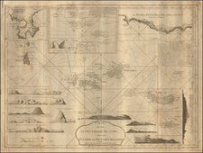 Atlantic Ocean and Portugal Map By Laurie & Whittle