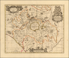 Northern Italy and Southern Italy Map By Peter Schenk / Gerard Valk