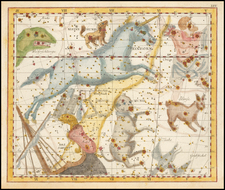 Celestial Maps Map By Johann Elert Bode