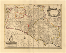 Northern Italy and Southern Italy Map By Peter Schenk