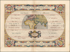 World Map By Abraham Ortelius