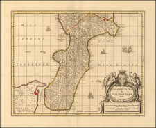 Southern Italy Map By Peter Schenk  &  Gerard Valk