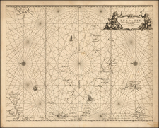 Japan, Pacific, Australia, Oceania, New Zealand, Other Pacific Islands and California Map By Johannes van Loon