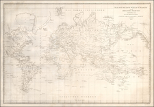 World Map By Ivan Fedorovich Krusenstern