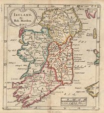 Europe and British Isles Map By Robert Morden