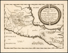 Mexico and Central America Map By Augustin Lubin