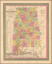 South Map By Thomas, Cowperthwait & Co.