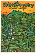 California Map By Earl Thollander