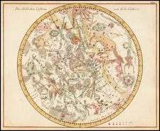 Celestial Maps Map By Johann Elert Bode