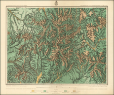 Colorado and Colorado Map By George M. Wheeler