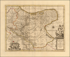 Southern Italy Map By Peter Schenk / Gerard Valk