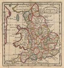 Europe and British Isles Map By Robert Morden