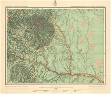 Colorado and Colorado Map By George M. Wheeler