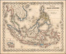 Southeast Asia, Philippines and Other Pacific Islands Map By G.W.  & C.B. Colton