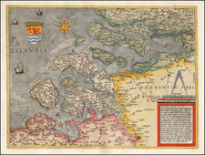 Netherlands Map By Gerard de Jode