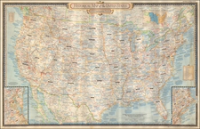 United States Map By National Geographic Society