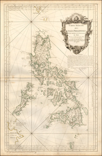 Philippines Map By Jacques Nicolas Bellin