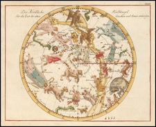 Celestial Maps Map By Johann Elert Bode