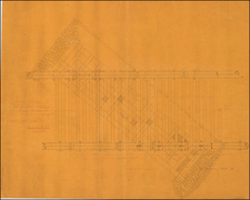(UPRR Manuscript Architectural Drawings) [28 railroad design drawings by Union Pacific engineer Henry Harding.]