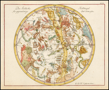 Celestial Maps Map By Johann Elert Bode